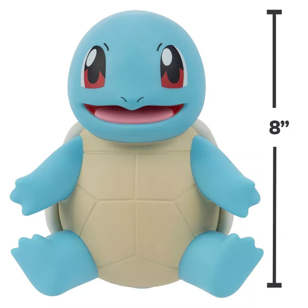 Jazwares Pokemon Squirtle 8 Inch Vinyl Figure